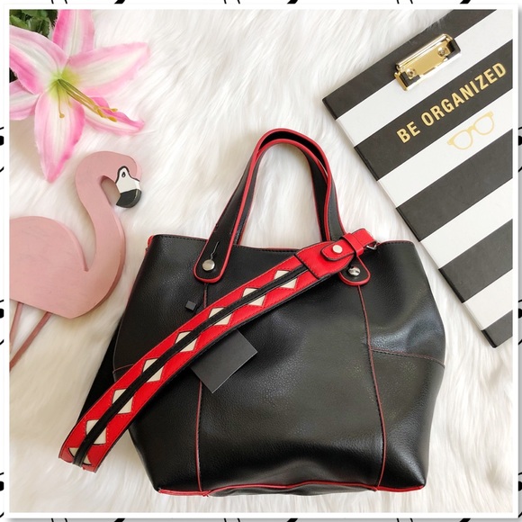 Zara Handbags - ⬇️$60 Zara Vegan Leather Guitar Strap Bag NWT